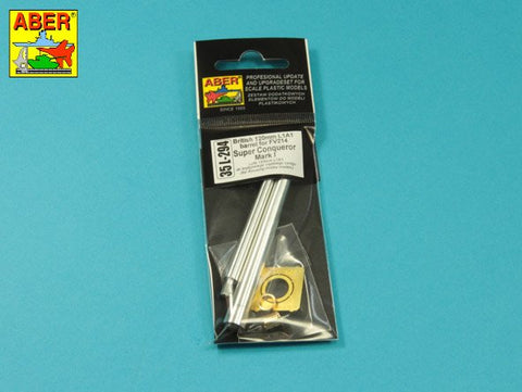 アベール 35L294 1/35 イギリス コンカラーMk.Ｉ用120mmL1A1戦車砲身