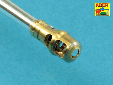 アベール 35L300 1/35 ドイツ パンサーG型用 7.5 cm 砲身 マズルブレーキ付き(タコム用)