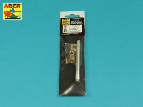 アベール 35L303 1/35 ドイツ VK7201(K)重戦車用 多孔マズルブレーキ付 150ｍm砲身（アミュージングホビー用)