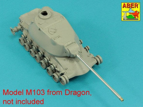 アベール 35L312 1/35 アメリカ M103重戦車A1・A2用120mmM-58戦車砲身（ドラゴン用)