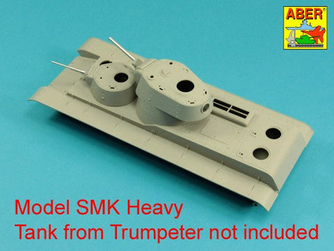 アベール 35L318 1/35 ソビエト SMK重戦車用砲身セット 1x76,2mm L-11, 1x45mm M1932（トランペッター用）