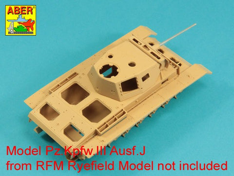 アベール 35L321 1/35 ドイツ  III号戦車J・L・M型用 5cmKwk39 L/60砲身（ライフィールド用)