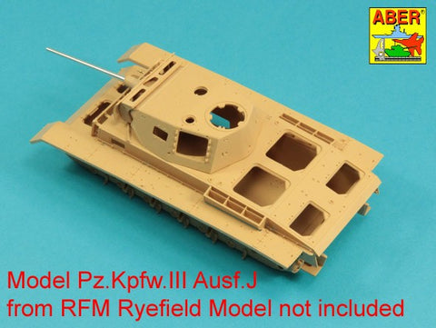 アベール 35L321 1/35 ドイツ  III号戦車J・L・M型用 5cmKwk39 L/60砲身（ライフィールド用)