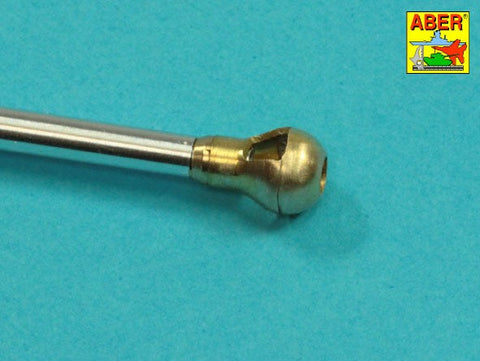 アベール 35L322 1/35 ドイツ IV号戦車G型初期用 7.5cmKwk40L/43砲身 シングルバッファー マズルブレーキ （タミヤ)