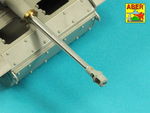 アベール 35L336 1/35 ドイツ  III号突撃砲F8/G型,IV号突撃砲用 7,5 cm Kwk 40 L/48 砲身 マズルブレーキ無し（汎用）