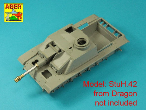 アベール 35L341 1/35 ドイツ 105 mm 42式突撃砲榴弾砲G（初期）型用 leFH 18 L/28 砲身 （汎用）