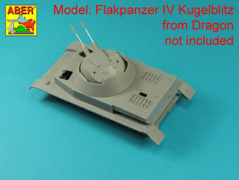 アベール 35L342 1/35 ドイツ クーゲルブリッツ用 3cm Flak 103 砲身（汎用）