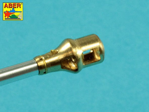 アベール 48L13 1/48 ドイツ キングタイガー ポルシェ砲塔用 8.8cmKwk43/2 ツーピース砲身(タミヤ用)