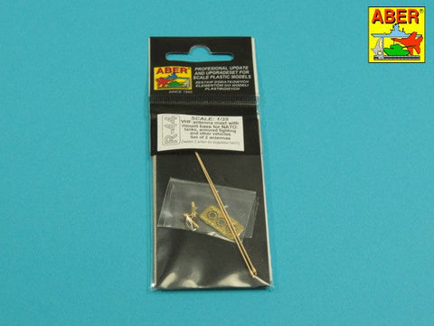 アベール R44 1/35  2NATO アンテナセット ＆マウントベース