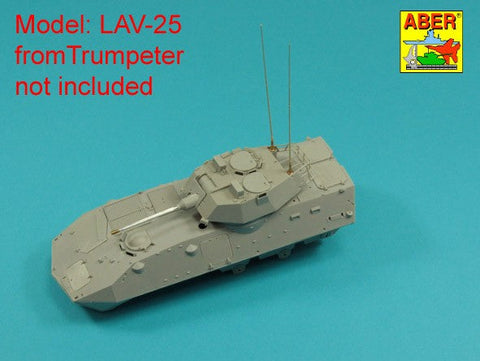 アベール R44 1/35  2NATO アンテナセット ＆マウントベース