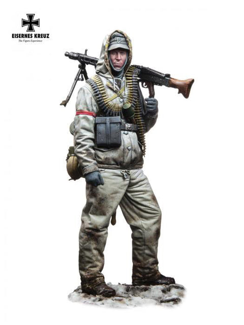 アンドレアミニチュアズ EK72-F008 1/72 MG42機関銃手 親衛隊二等兵 1944年