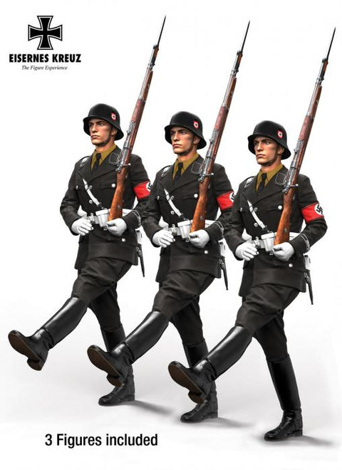 アンドレアミニチュアズ EK72-F011 1/72 儀仗兵部隊 LAH ガチョウ足行進をする兵士 1939年