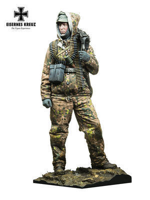 アンドレアミニチュアズ EK35-F008 1/35 MG42機関銃手 親衛隊二等兵 1944年