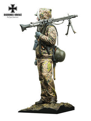 アンドレアミニチュアズ EK35-F008 1/35 MG42機関銃手 親衛隊二等兵 1944年