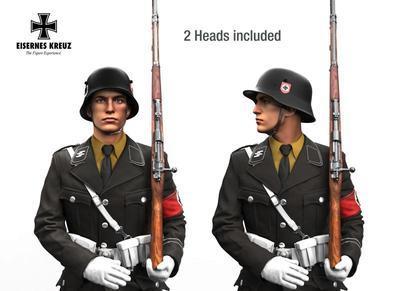 アンドレアミニチュアズ EK35-F011 1/35 儀仗兵部隊 LAH ガチョウ足行進をする兵士 1939年