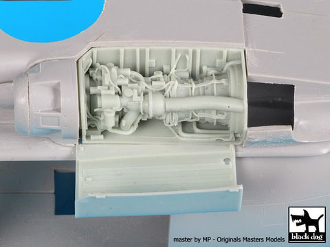 ブラックドッグ A48037 1/48 MH-60 K エンジン (イタレリ用)