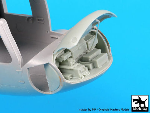 ブラックドッグ A48039 1/48 MH-60 K 電子機器 2 +テール (イタレリ用)