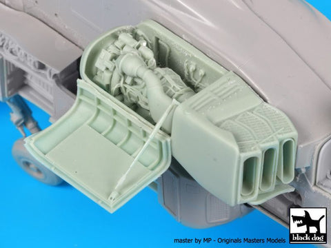 ブラックドッグ A48042 1/48 AH-64 D エンジン（イタレリ用）