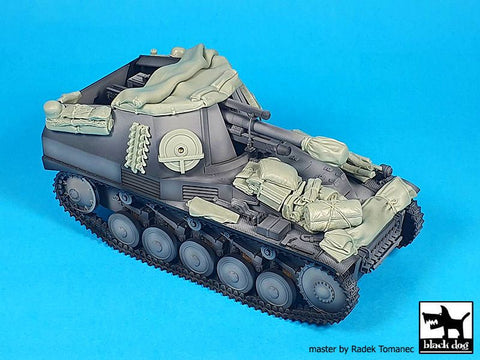 ブラックドッグ T35236 1/35 ブラックドッグ 1/35 Ssd.Kfz 124 ヴェスペ アクセサリーセット(タミヤ用)