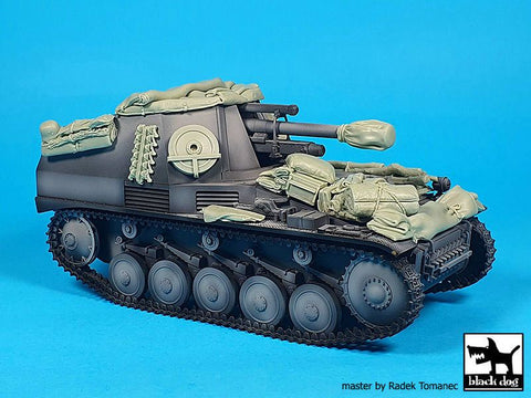 ブラックドッグ T35236 1/35 ブラックドッグ 1/35 Ssd.Kfz 124 ヴェスペ アクセサリーセット(タミヤ用)