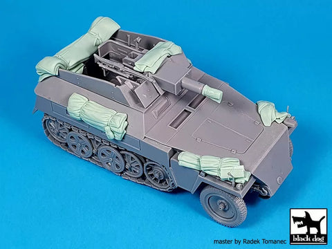ブラックドッグ T35296 1/35 Sd.Kfz 250/8 アクセサリーセット (ドラゴン用)