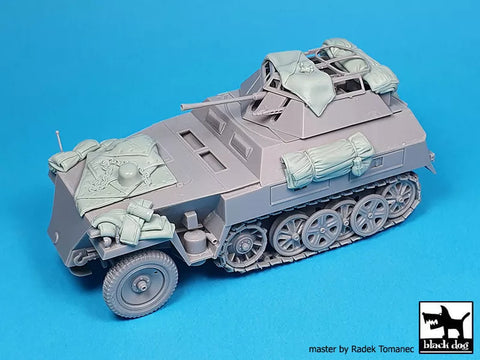 ブラックドッグ T35302 1/35 Sd.Kfz 251/1 アクセサリーセット  (ドラゴン用)