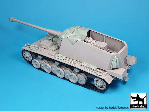 ブラックドッグ T35303 1/35 ドイツ 12,8 cm シュタール・エミール アクセサリーセット (トランぺッター用)