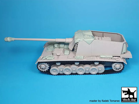 ブラックドッグ T35303 1/35 ドイツ 12,8 cm シュタール・エミール アクセサリーセット (トランぺッター用)