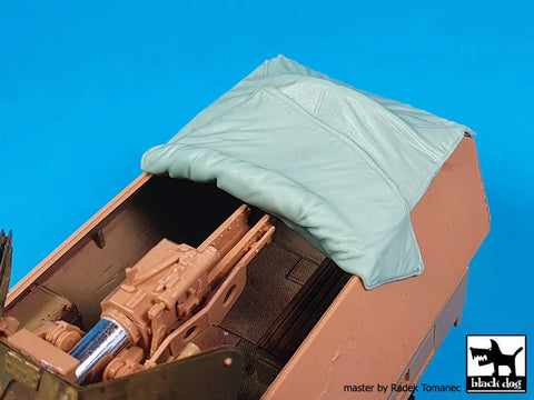 ブラックドッグ T35309 1/35 Sd.Kfz 251/22 Ausf.D キャンバス for AFV