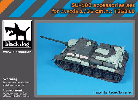 ブラックドッグ T35310 1/35 Su-100 アクセサリーセット (ズベズダ用)