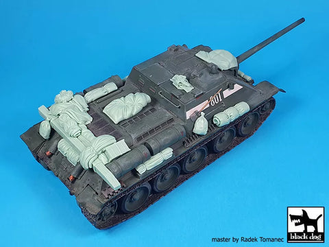 ブラックドッグ T35310 1/35 Su-100 アクセサリーセット (ズベズダ用)