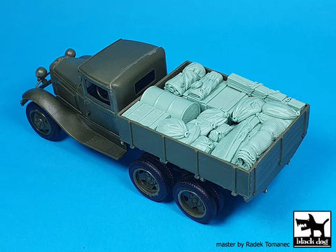ブラックドッグ T35311 1/35 GAZ AAA アクセサリーセット (ズベズダ用)