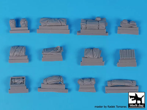 ブラックドッグ T35312 1/35 フラックパンサー IV ワイヤベルウィンド アクセサリーセット (アカデミー用)