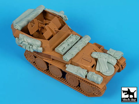 ブラックドッグ T35315 1/35 Sd.Kfz 140 対空戦車アクセサリーセット(イタレリ用)