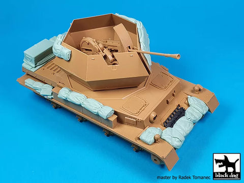 ブラックドッグ T35317 1/35 IV号対空戦車 オストヴィント アクセサリーセット(イタレリ用)