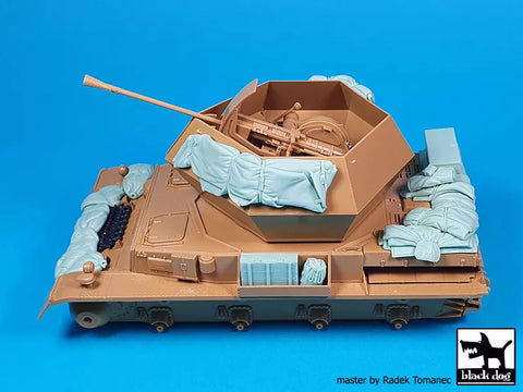 ブラックドッグ T35317 1/35 IV号対空戦車 オストヴィント アクセサリーセット(イタレリ用)