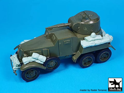 ブラックドッグ T35318 1/35 BA-10 ソビエト 装甲車 アクセサリーセット(ズベズダ用)