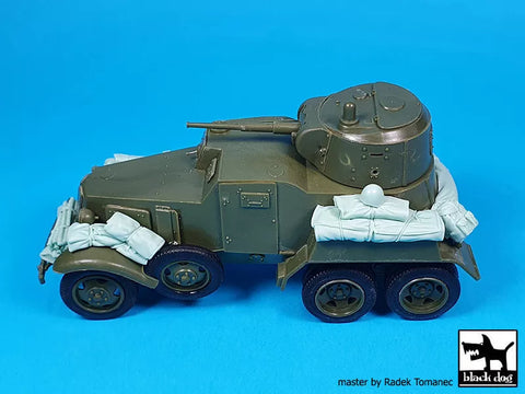 ブラックドッグ T35318 1/35 BA-10 ソビエト 装甲車 アクセサリーセット(ズベズダ用)
