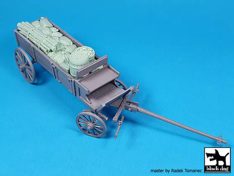 ブラックドッグ T35319 1/35 ウェストヨーロピアンカート アクセサリーセット(マスターボックス用)