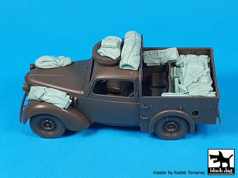 ブラックドッグ T35320 1/35 イギリス 軍用多用途系車両 10HP アクセサリーセット(タミヤ用)