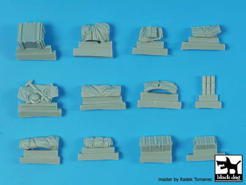 ブラックドッグ T35320 1/35 イギリス 軍用多用途系車両 10HP アクセサリーセット(タミヤ用)