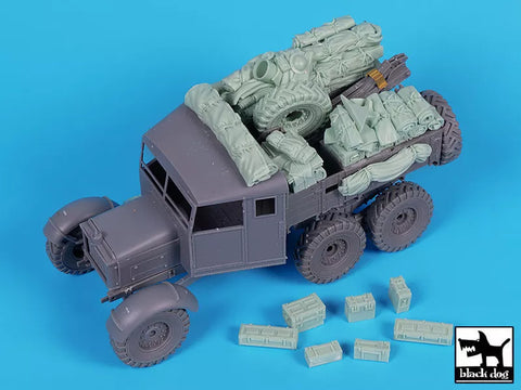 ブラックドッグ T35322 1/35 スキャメル パイオニア SV2S アクセサリーセット(IBGモデル用)