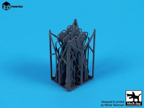 ブラックドッグ T48074 1/48 ストレッチャー  ( 8 pcs)