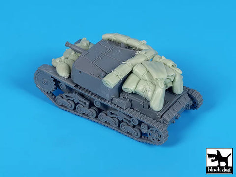 ブラックドッグ T72180 1/72 セモヴェンテ M 40 da 75/18 アクセサリーセット (IBG用)