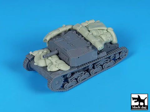ブラックドッグ T72180 1/72 セモヴェンテ M 40 da 75/18 アクセサリーセット (IBG用)