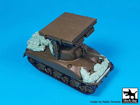 ブラックドッグ T72185 1/72 M4A1 カリオペ アクセサリーセット (イタレリ用)