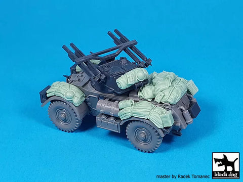 ブラックドッグ T72186 1/72 スタッグハウンド Mk.I チューリップ アクセサリーセット (RPM用)