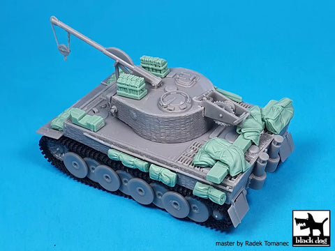 ブラックドッグ T72187 1/72 ベルゲパンツァー タイガー I アクセサリーセット  (ドラゴン用)