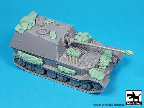 ブラックドッグ T72188 1/72 Sd.Kfz. 184 エレファント アクセサリーセット (ドラゴン用)