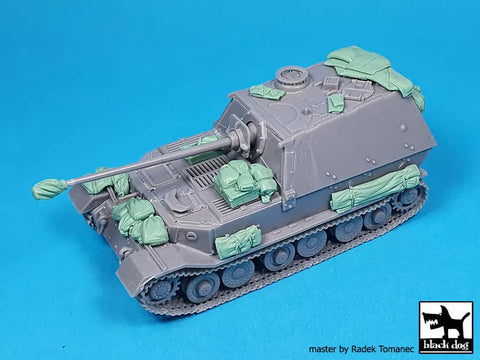 ブラックドッグ T72188 1/72 Sd.Kfz. 184 エレファント アクセサリーセット (ドラゴン用)